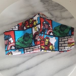 Marval Comics face mask